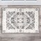 World Rug Gallery Traditional Medallion Area Rug 2' x 3' Gray MON830GRAY2X3 - alternate 1